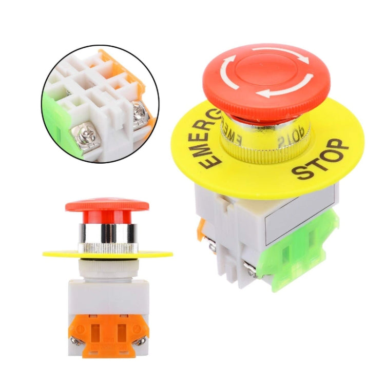2pcs LAY37-11ZS Elevator Emergency Stop Mushroom Head Button, LAY37-11ZS 2pcs LAY37-11ZS Elevator Emergency Stop Mushroom Head Button, LAY37-11ZS